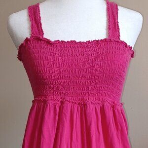 Hot Pink Motherhood Maternity Tank Top Size L